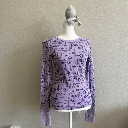 Lilac heart thermal longsleeve