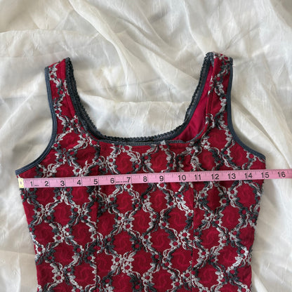 Fairy lace tank top
