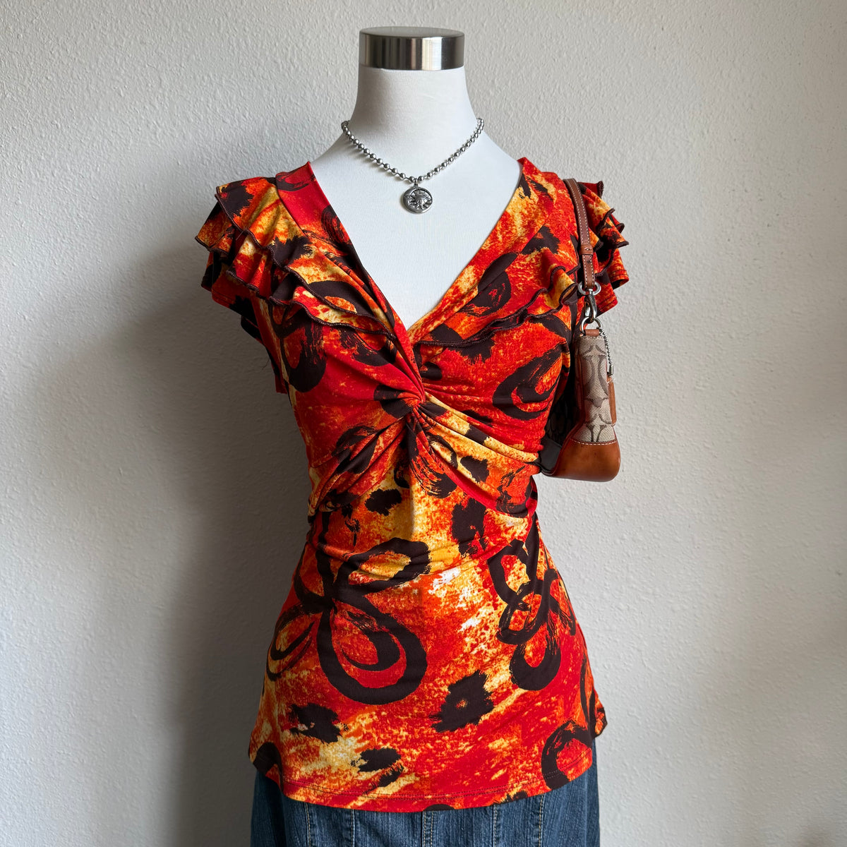 Suzie’s tropical flower top