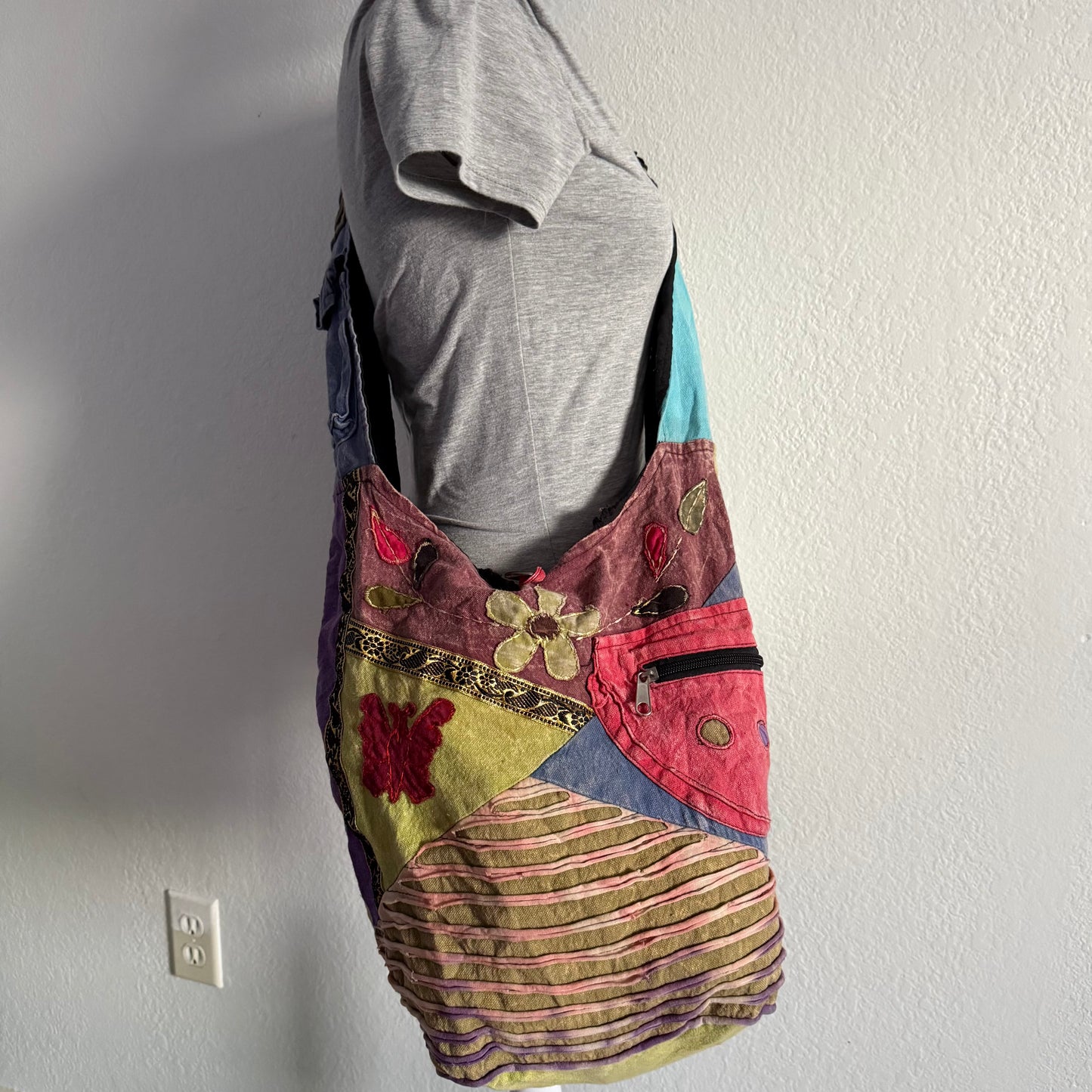 Boho crossbody bag