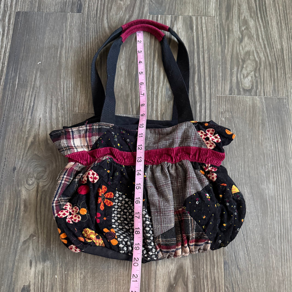 Grace’s fall patterned bag