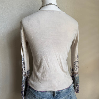 FANG whimsical longsleeve top