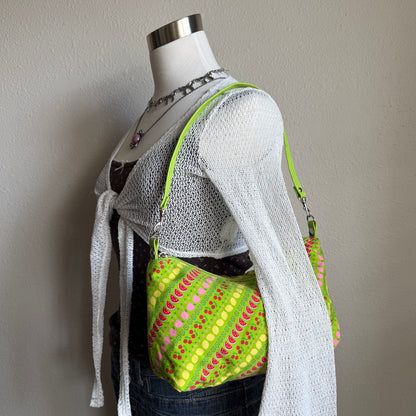 Sophie’s fruity green shoulder bag