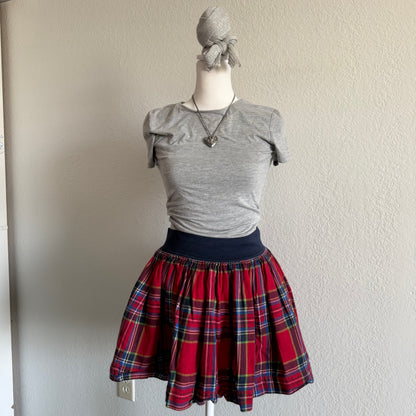 Hollister gingham skirt