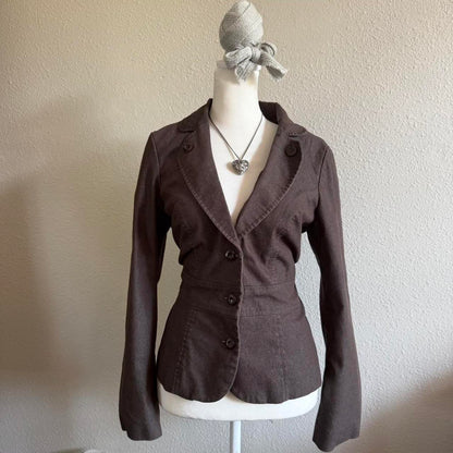 Office brown blazer