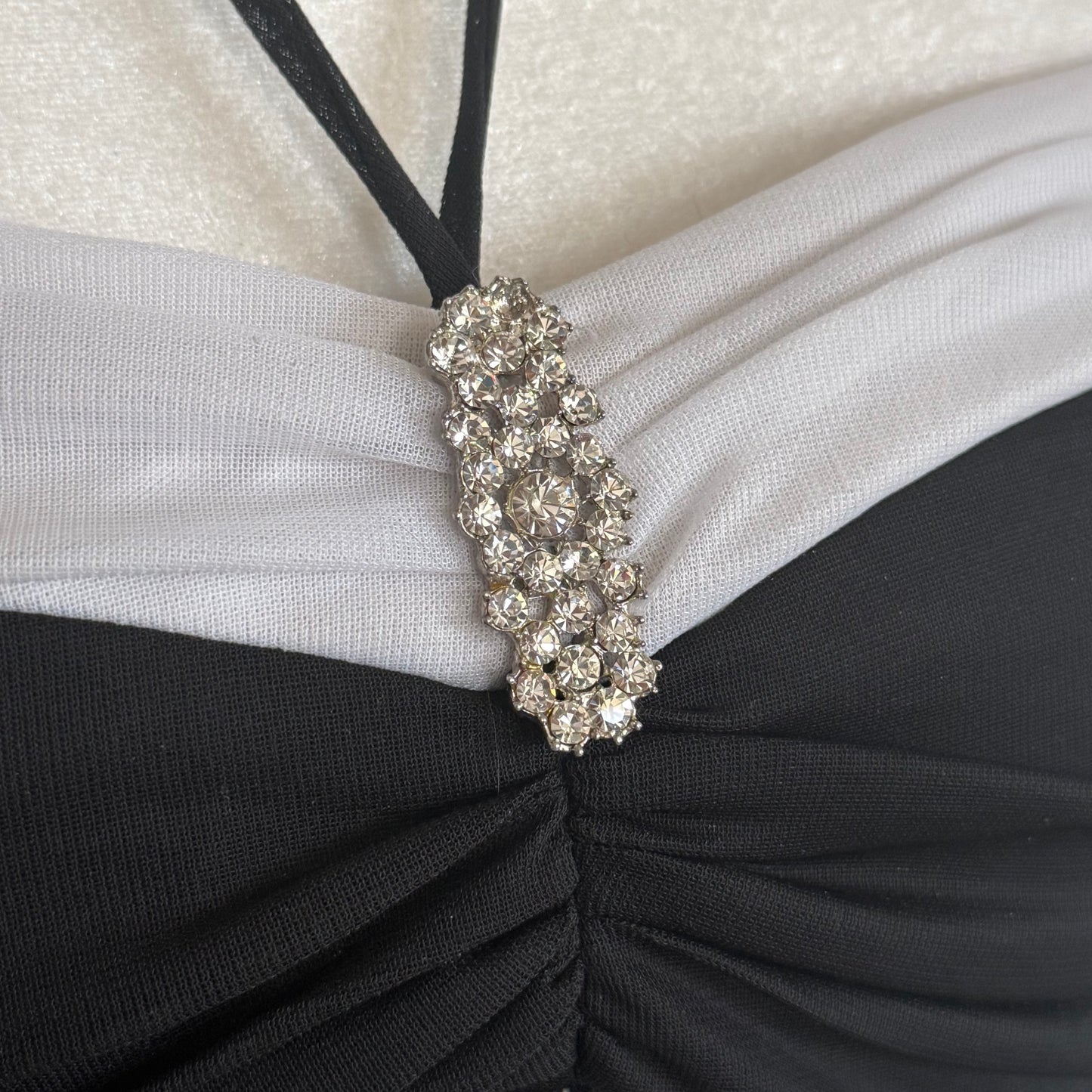 2000s Taboo prom halter dress