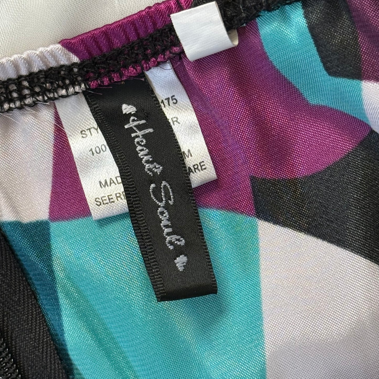 Abstract retro cami top