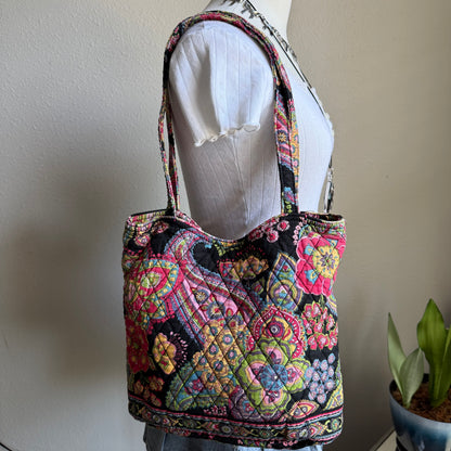 Vera Bradley quilted shoulder bag