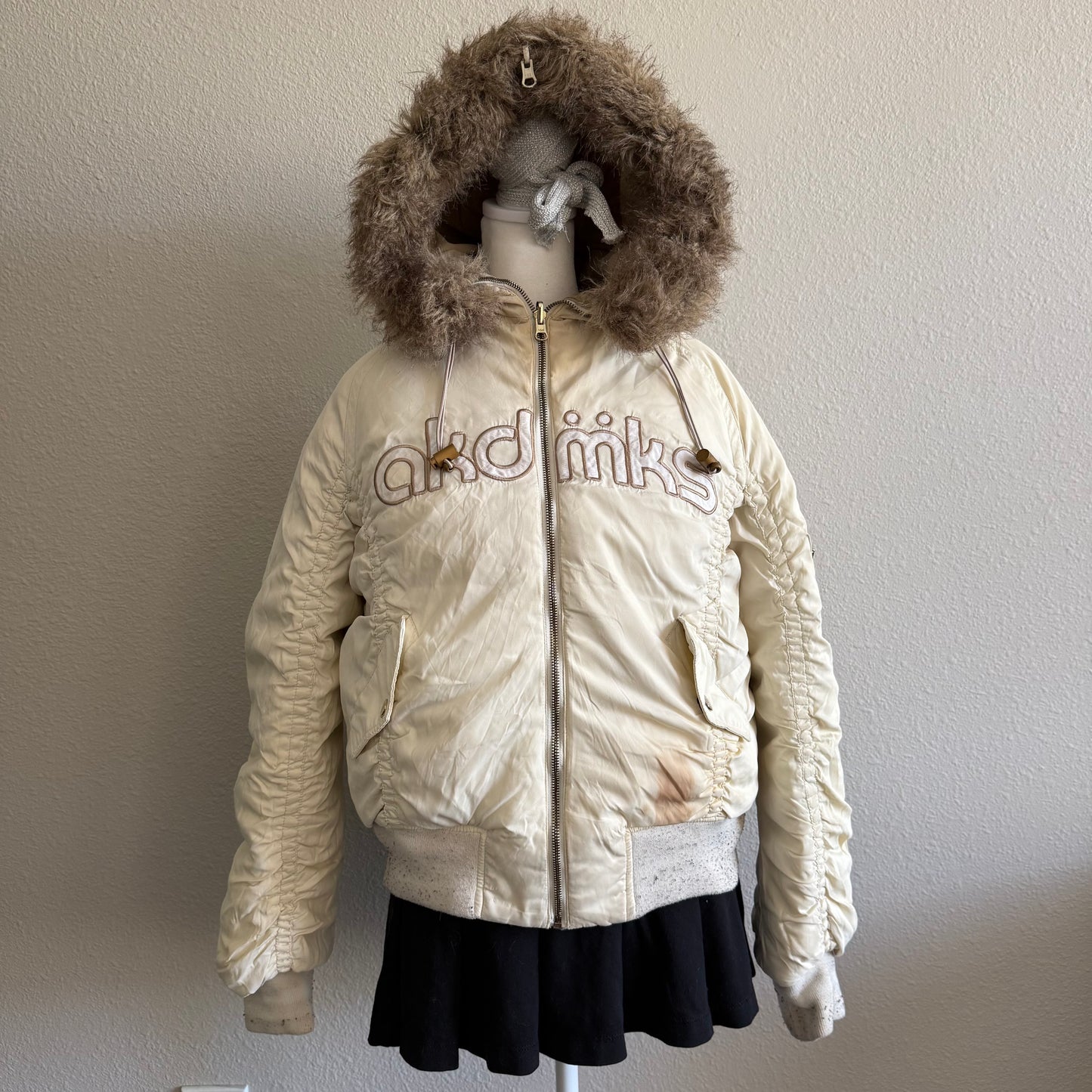 AKDMKS reversible puffer jacket