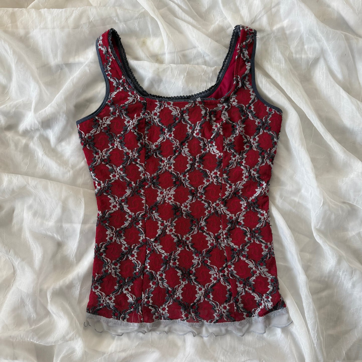 Fairy lace tank top