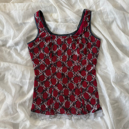 Fairy lace tank top