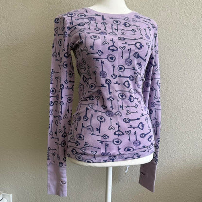 Lilac heart thermal longsleeve