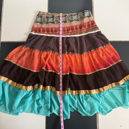 Fairy summer midi skirt