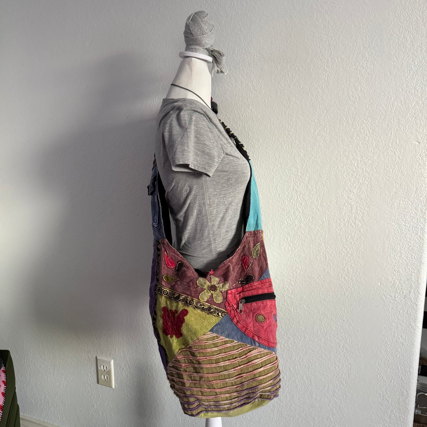 Boho crossbody bag