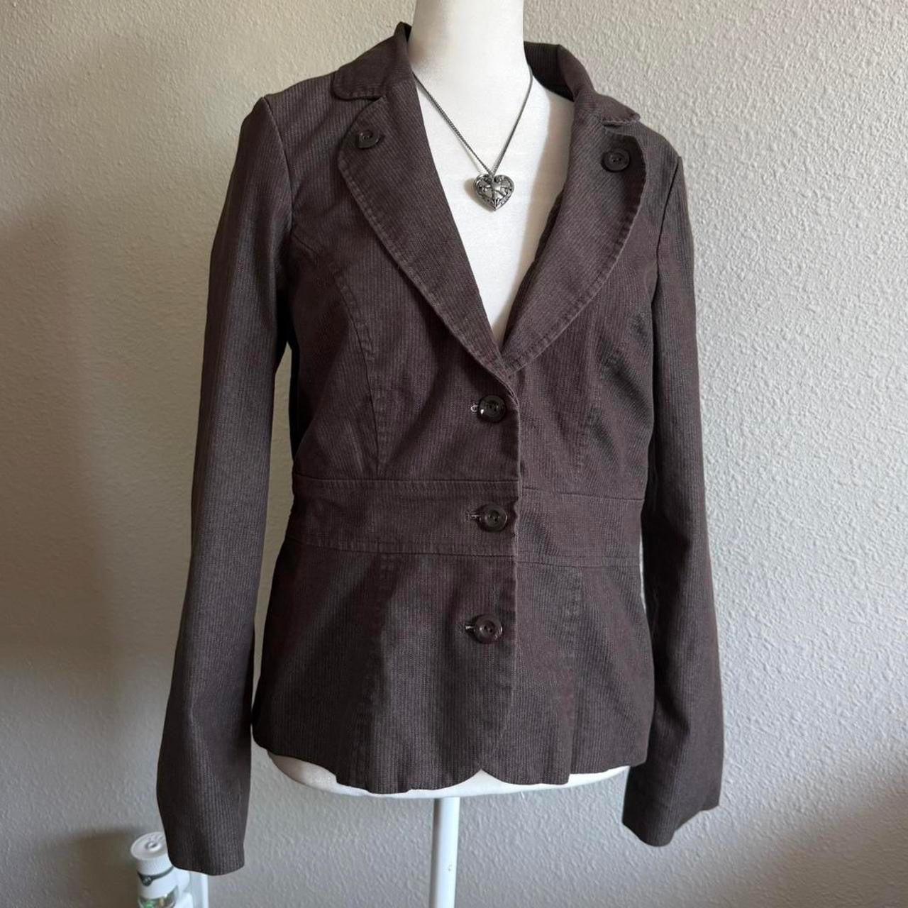 Office brown blazer