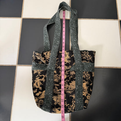 Japanese shoulder tote bag