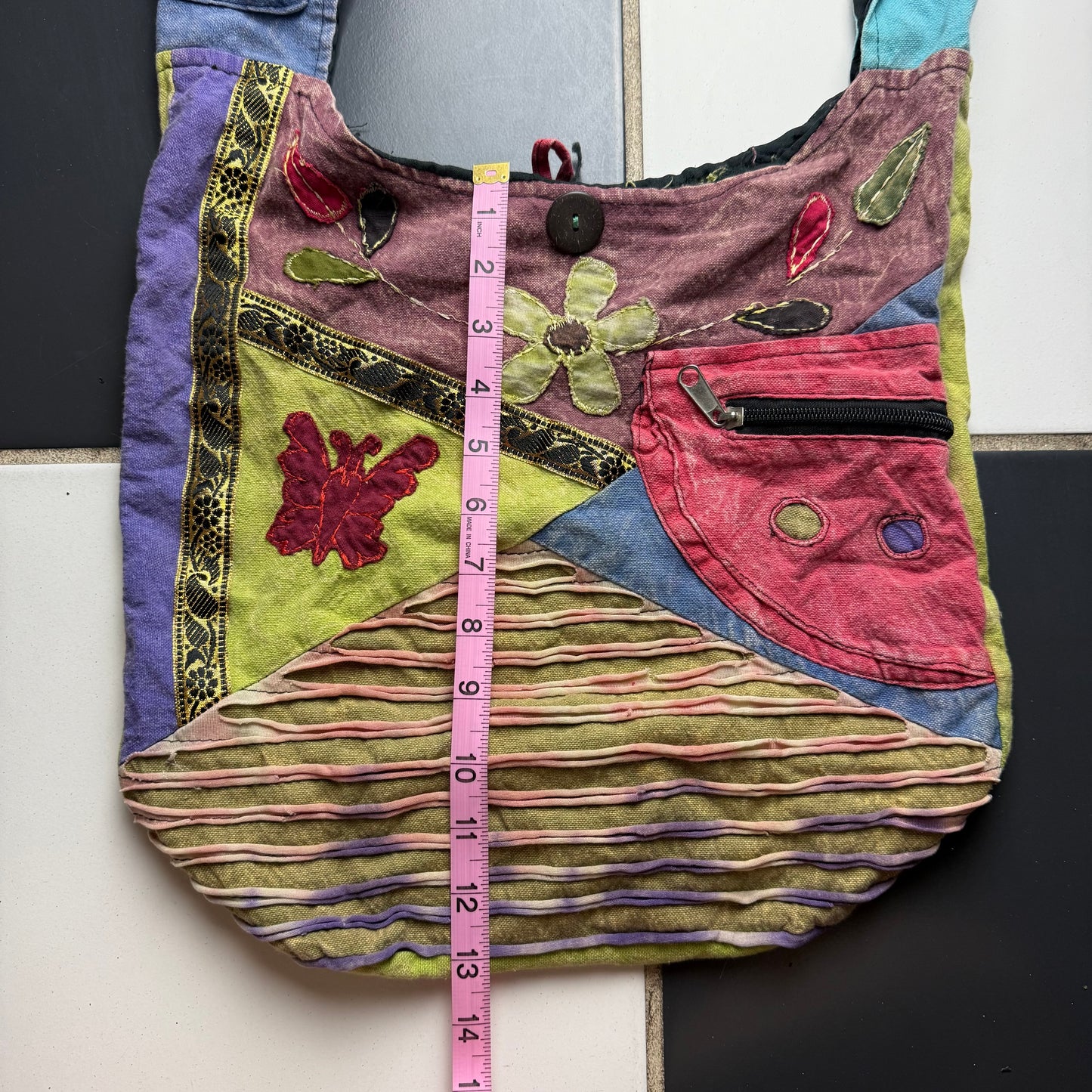 Boho crossbody bag