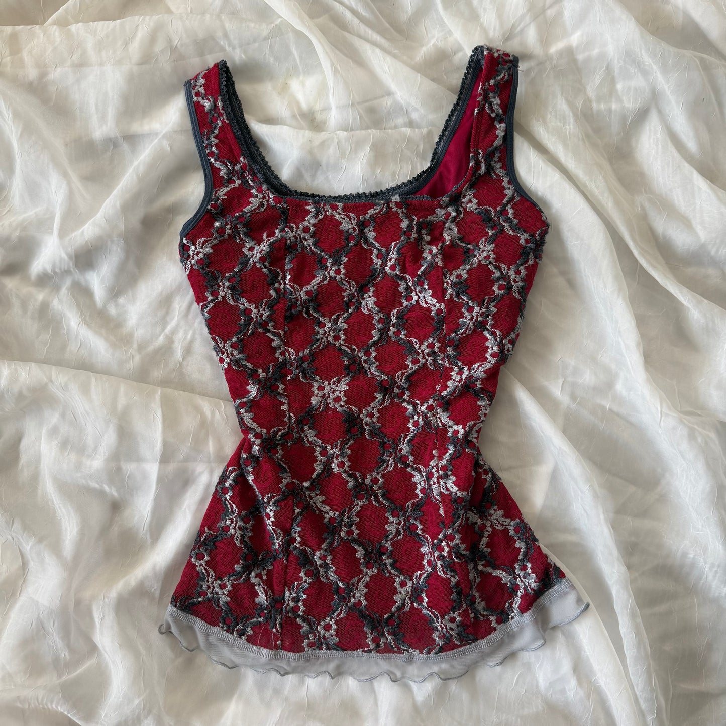 Fairy lace tank top
