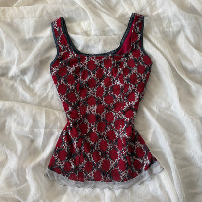 Fairy lace tank top