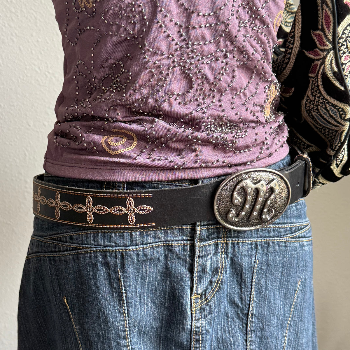 2000s Miss Me belt
