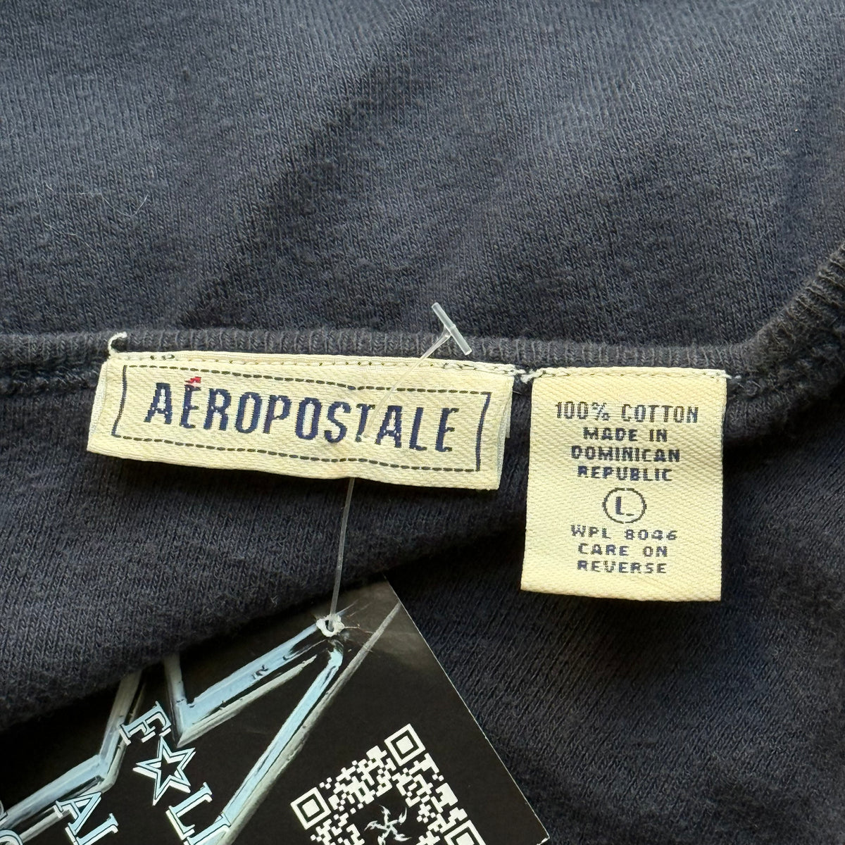 Aeropostale navy striped top