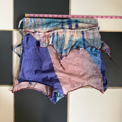 Fairy adjustable purple mini skirt
