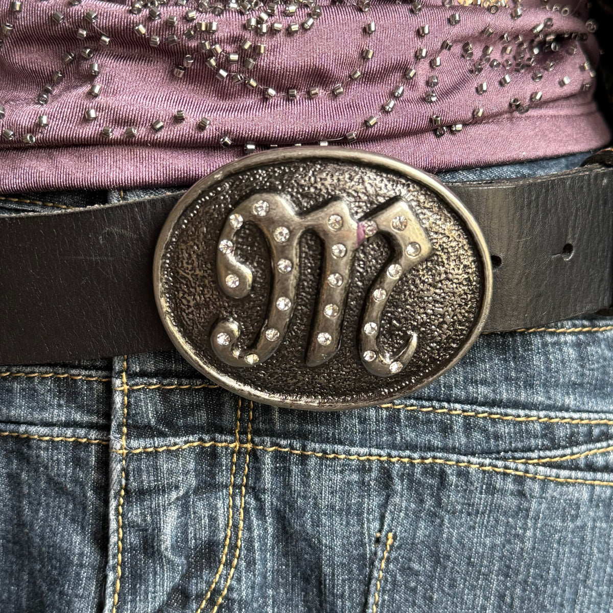 2000s Miss Me belt