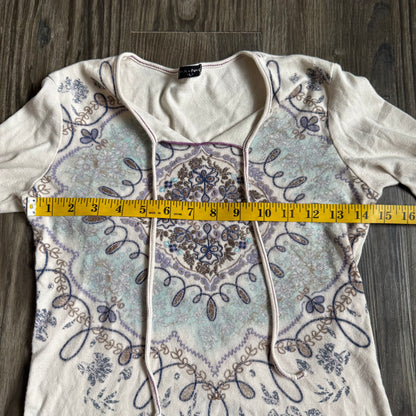 FANG whimsical longsleeve top