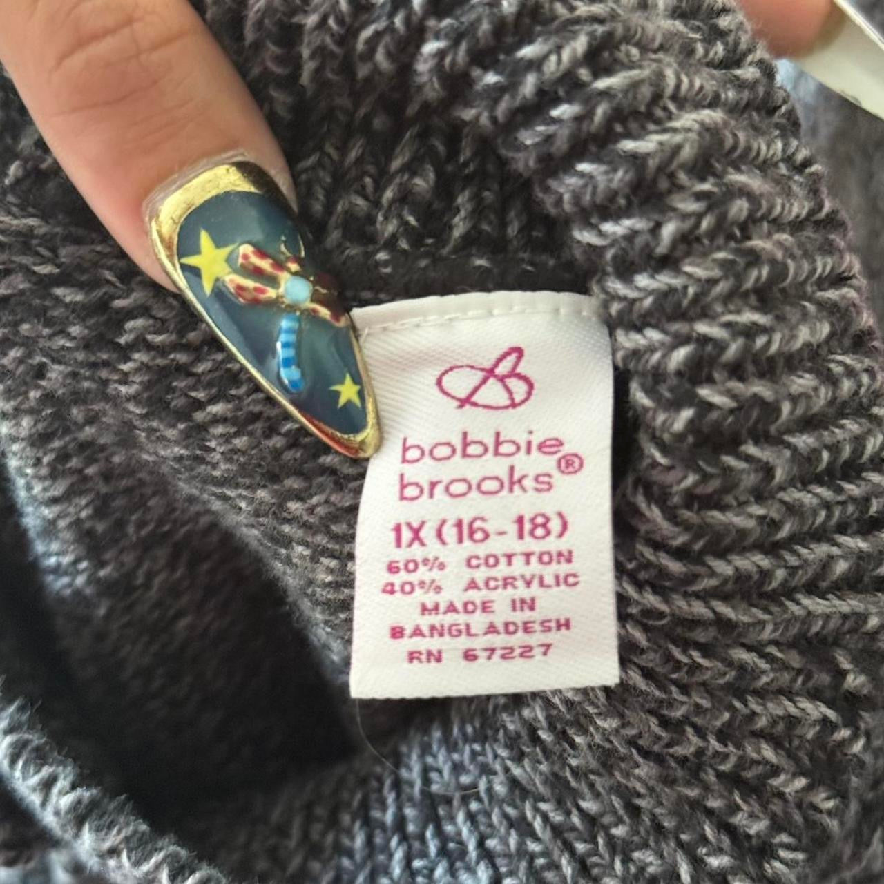 Grey oversized cardigan