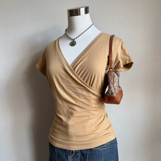 Express beige basic top