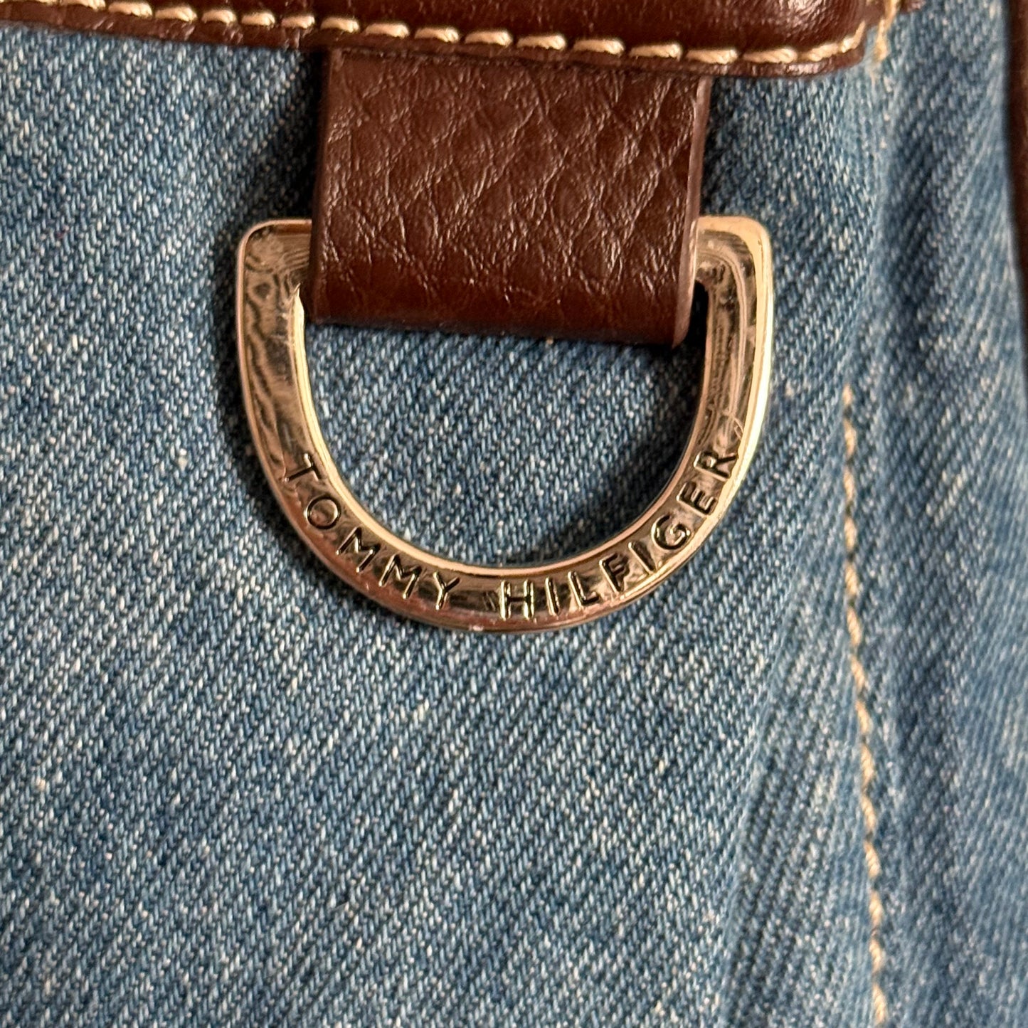 Tommy Hilfiger denim shoulder bag