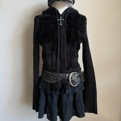 Say What? zip up sweater