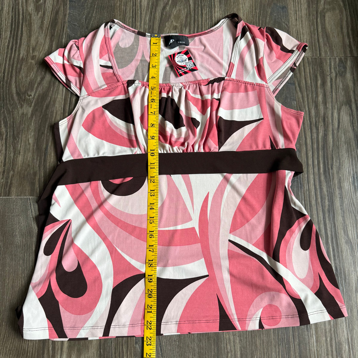 Abby’s swirl babydoll top