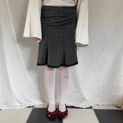 Office siren midi skirt