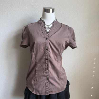 Alice’s button up top