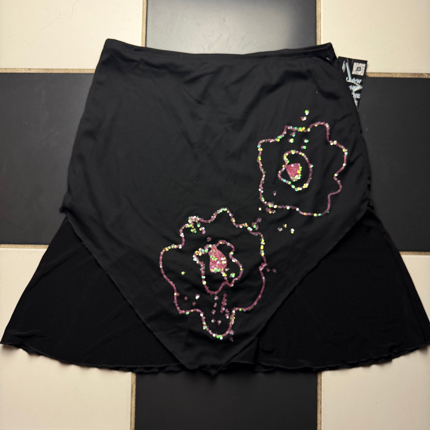 Fairy sequin flower skirt