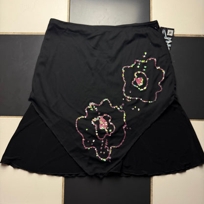 Fairy sequin flower skirt