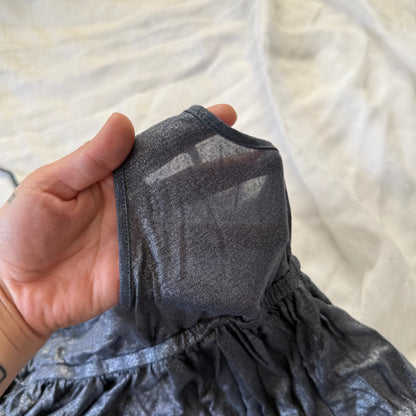 Velvet metallic cami top