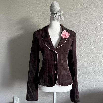 Ruby Rox striped blazer