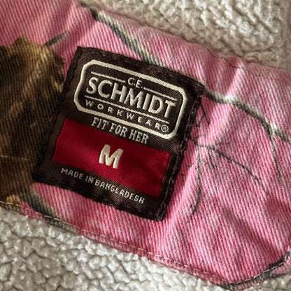 Pink camo workwear jacket