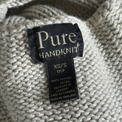 Knitted cottage cardigan