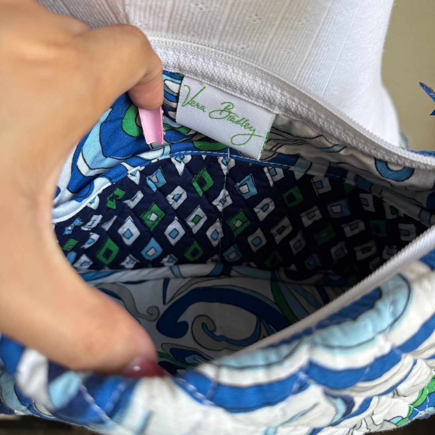 Vera Bradley paisley shoulder bag