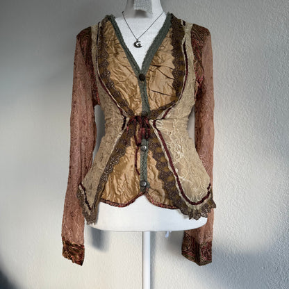 Fairy boho longsleeve top
