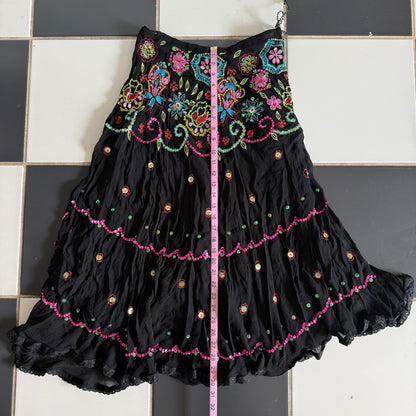 Insane fairy flower beaded maxi