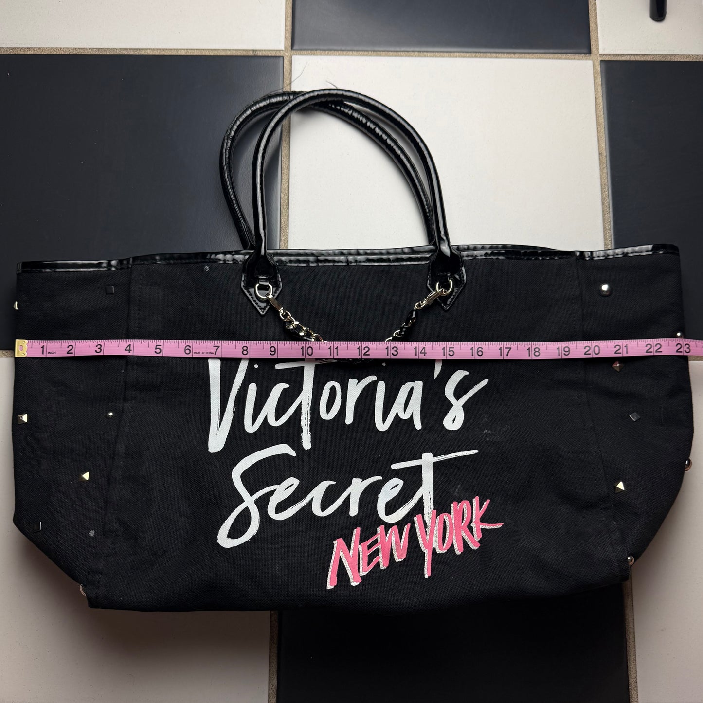 Victoria’s Secret studded tote