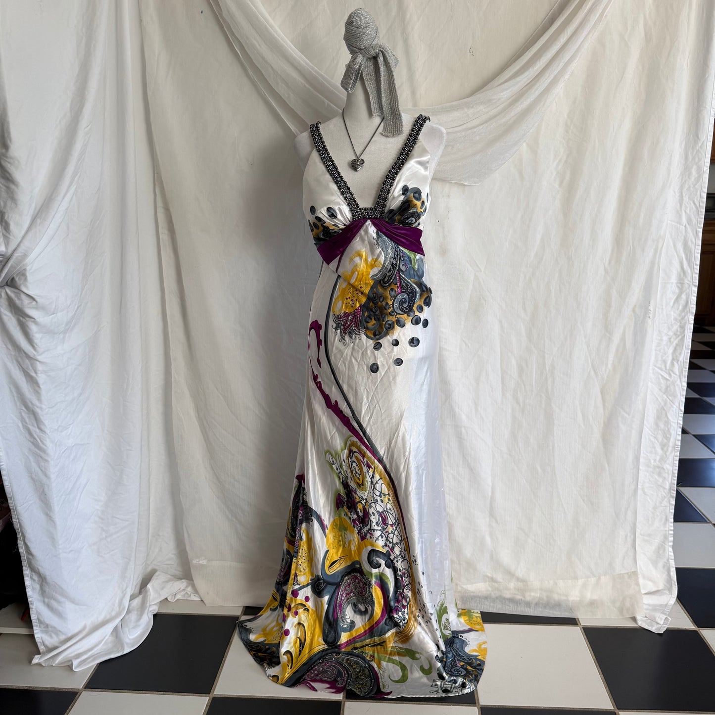 La Femme paisley fairy summer dress