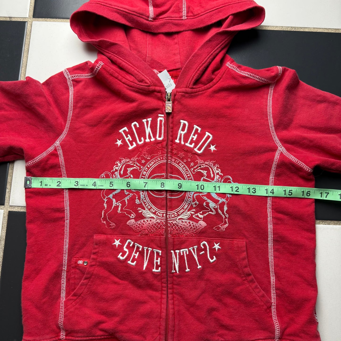 Ecko Red y2k red tracksuit