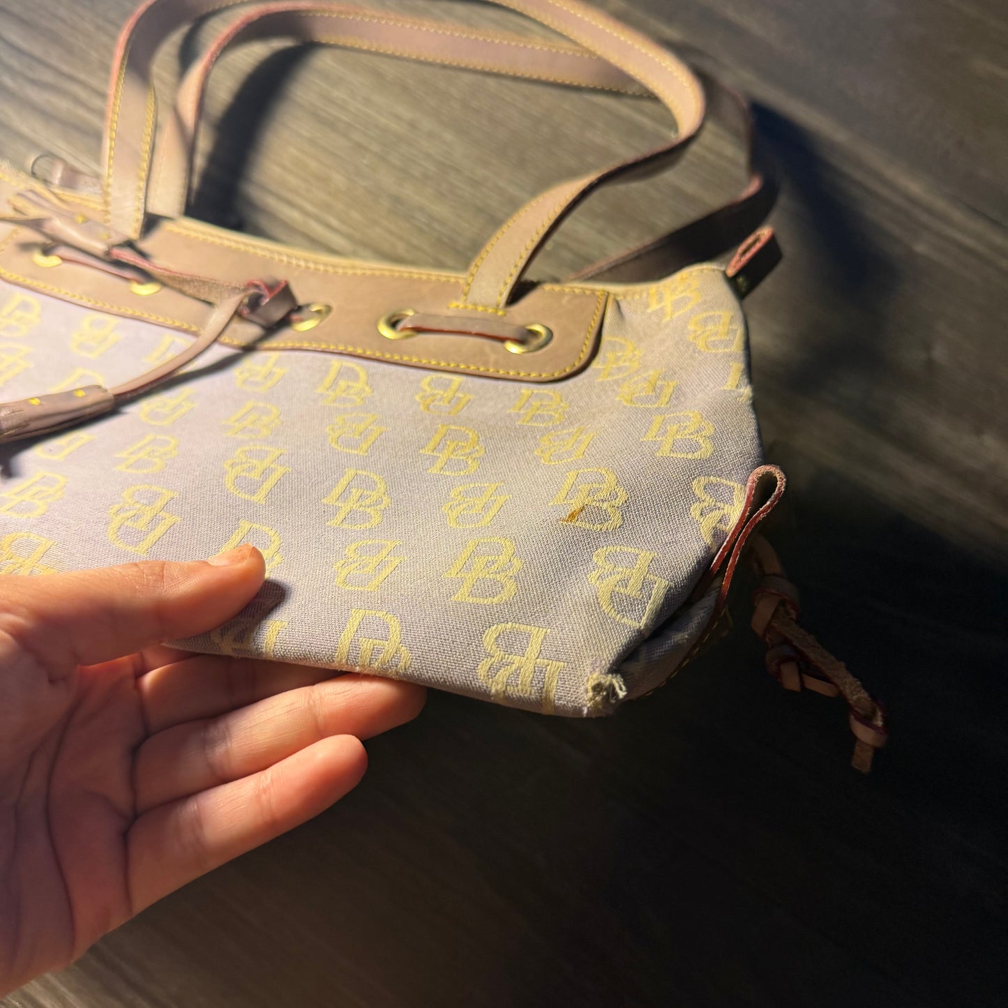 Dooney & Bourke purple shoulder bag