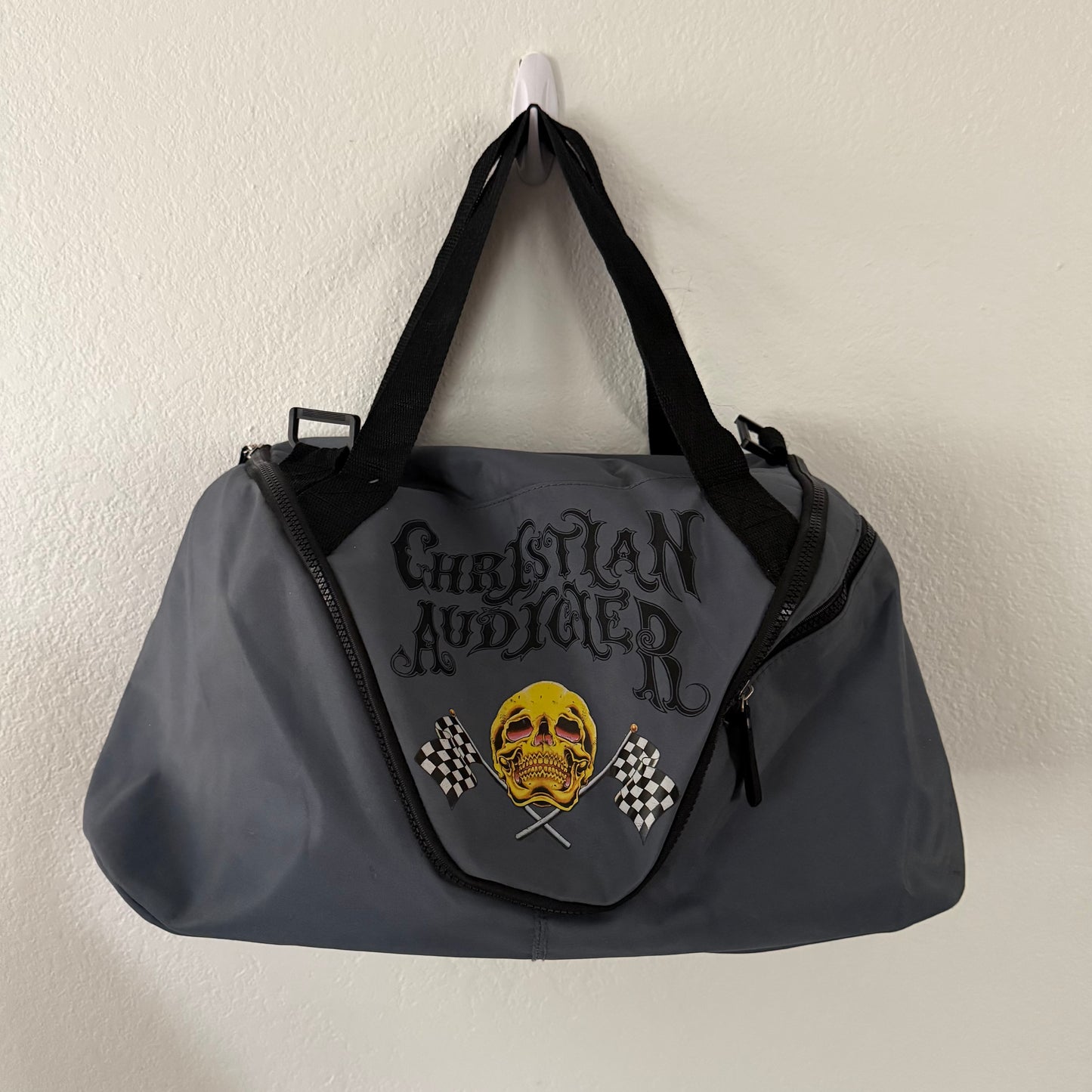 Christian Audigier duffle bag