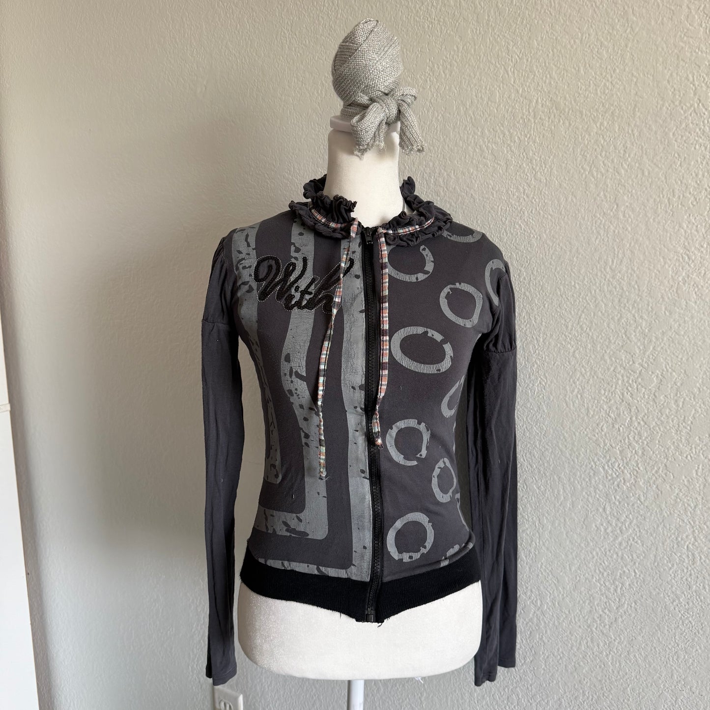 Whimsical fairy zip up